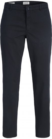 Jack & Jones Stollie Chino Pants Dark Navy - Kavbojke & hlače - Moške Kavbojke in Hlače za Močnejše Postave