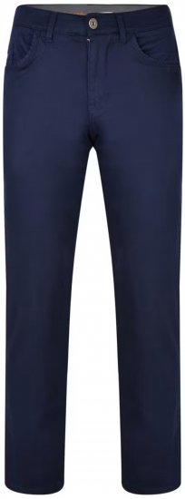 Kam Jeans 234 Chino Pants Navy - Chino hlače - Moške Chino Hlače za Močnejše Postave