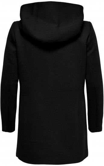 Only Carmakoma Sedona Light Coat Black - Zimski plašči - 