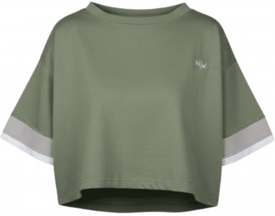 Nora Mikken AGNES Crop Top Green - Majice - 