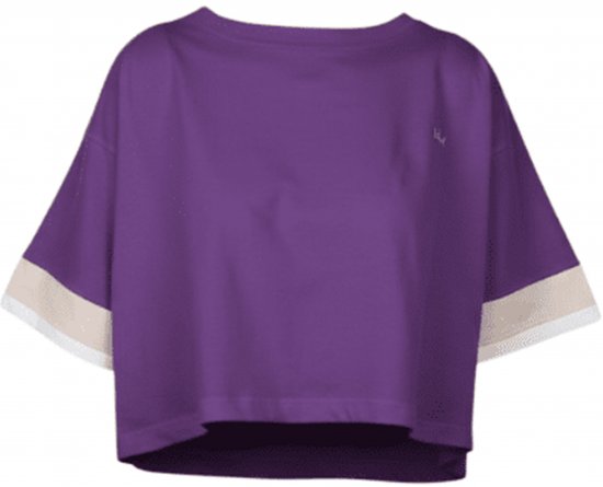 Nora Mikken AGNES Crop Top Purple - Majice - 