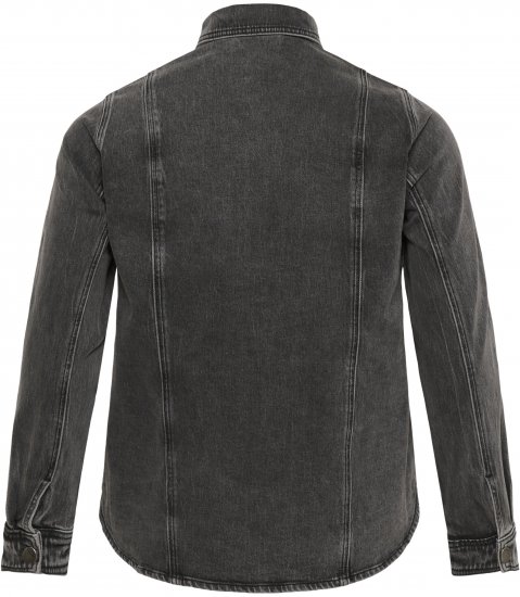 Kaffe Curve Petri Denim Jacket Grey Vintage Wash - Jakne - 