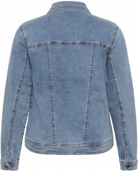 Kaffe Curve Vilana Denim Jacket Washed Blue - Kavbojske jakne - 