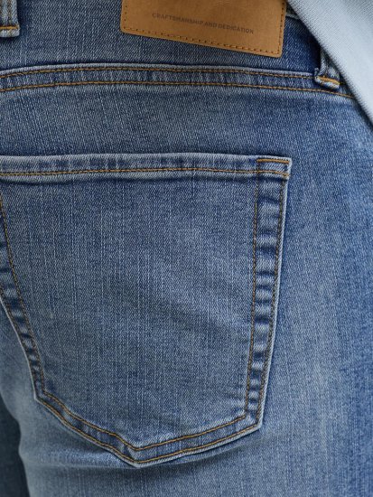 Jack & Jones Rick Original Regular Fit Shorts Blue - Kratke hlače - Moške Kratke Hlače za Močnejše Postave