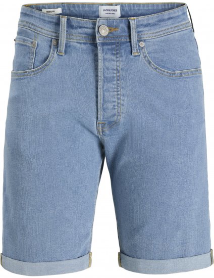 Jack & Jones Rick Original 102 Regular Fit Blue - Kratke hlače - Moške Kratke Hlače za Močnejše Postave
