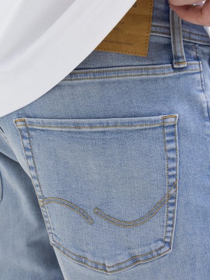 Jack & Jones Rick Original 102 Regular Fit Blue - Kratke hlače - Moške Kratke Hlače za Močnejše Postave