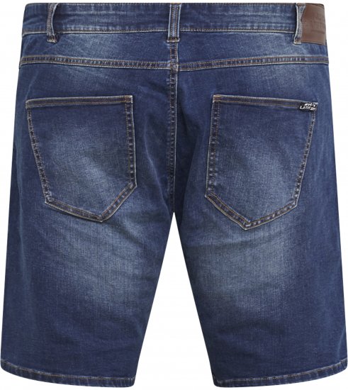 North Latitude 61156 Ringo Denim Kratke Hlače Denim - Kratke hlače - Moške Kratke Hlače za Močnejše Postave