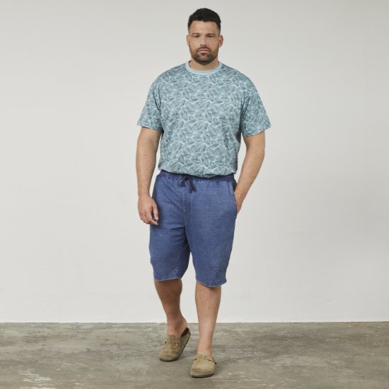 North Latitude 61333 Jog Denim Kratke Hlače Indigo Modra - Kratke hlače - Moške Kratke Hlače za Močnejše Postave