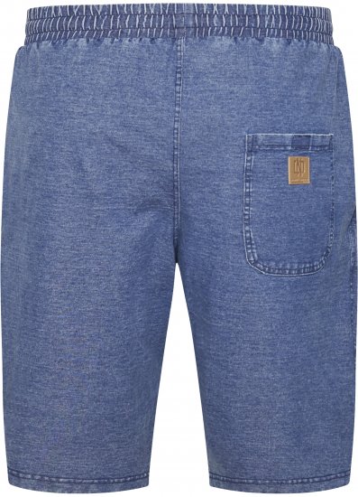 North Latitude 61333 Jog Denim Kratke Hlače Indigo Modra - Kratke hlače - Moške Kratke Hlače za Močnejše Postave