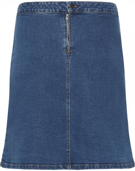 Kaffe Curve Leni Denim Skirt Blue - Krila - 