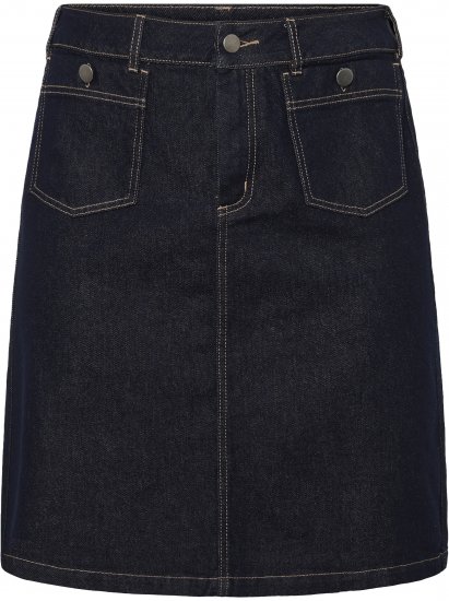Kaffe Curve Roria Denim Skirt Dark Blue - Krila - 