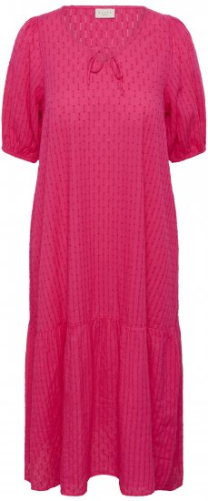 Kaffe Curve Thea Dress Beetroot Purple - Obleke - 