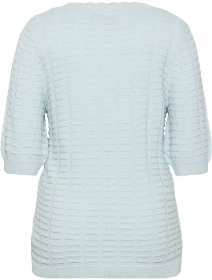Kaffe Curve Lotia Pullover Nantucket Breeze Blue - Pleten puloverji - 
