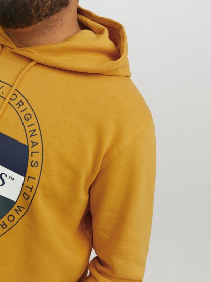Jack & Jones Codyy Hoodie Yellow - Puloverji & jopice - Moški Puloverji & Jopice za Močnejše Postave