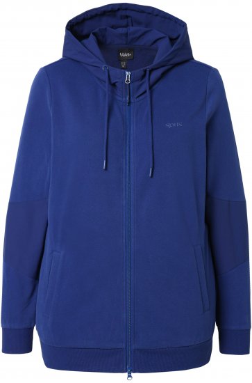 Ulla Popken Athletic Department Hoodie Navy - Puloverji & jopice - 