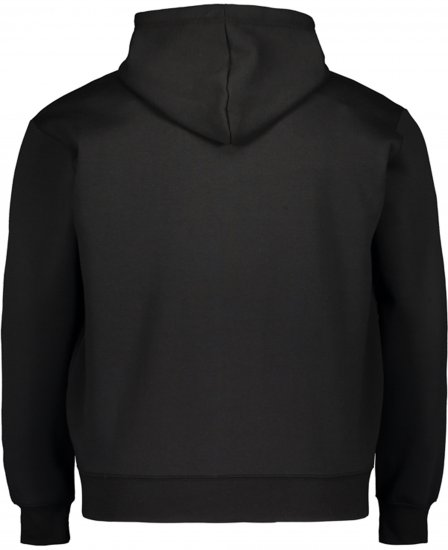 Big Bones Zorro Hoodie with Zipper Black - Puloverji & jopice - Moški Puloverji & Jopice za Močnejše Postave
