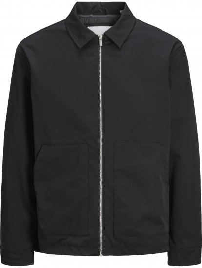 Jack & Jones Winson Worker Jacket Black - Jakne - Moške bunde za Močnejše Postave