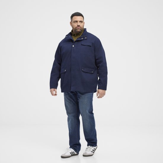 North Latitude 51103 Field Jacket Navy - Jakne - Moške bunde za Močnejše Postave
