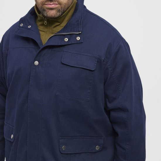 North Latitude 51103 Field Jacket Navy - Jakne - Moške bunde za Močnejše Postave
