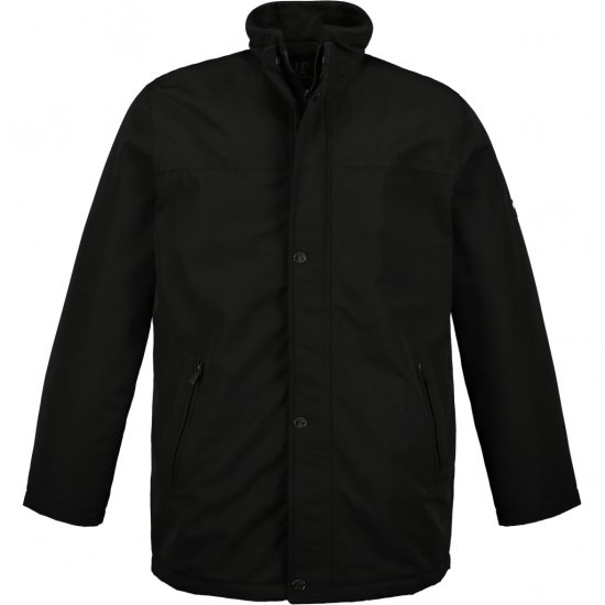JP1880 Jacket Business Waterproof Windproof Black TALL - MOŠKA OBLAČILA MT-6XLT - DALJŠI kroji