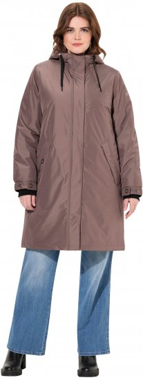 Ulla Popken HYPRAR Triple Function Weatherproof Jacket Taupe - Jakne - 