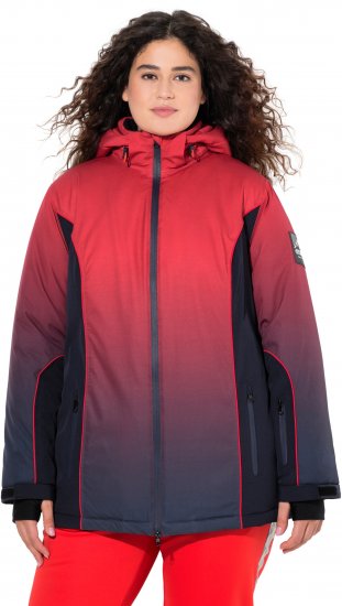 Ulla Popken Gradient Triple-Function Performance Ski Jacket Navy - Jakne - 