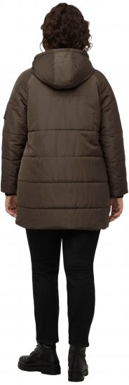Ulla Popken HYPRAR Water Repellent Fully Lined Jacket Mocha - Jakne - 