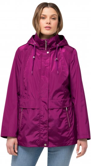 Ulla Popken HYPRAR Water-Repellent Windbreaker Berry - Jakne - 