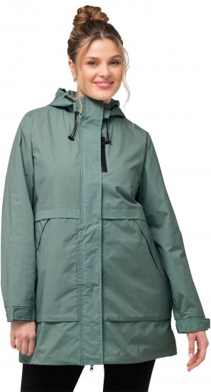 Ulla Popken HYPRAR Transition Jacket Mint Green - Jakne - 