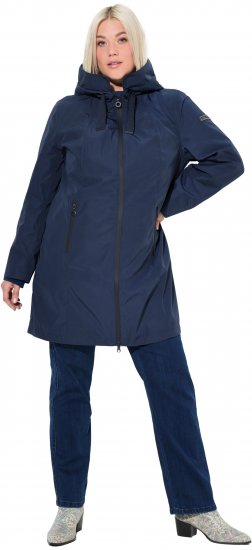 Ulla Popken HYPRAR Waterproof Jacket Navy - Jakne - 
