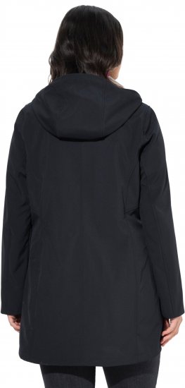Ulla Popken HYPRAR Water-Repellent Softshell Jacket Black - Jakne - 