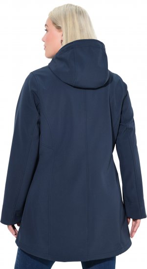 Ulla Popken HYPRAR Water-Repellent Softshell Jacket Navy - Jakne - 