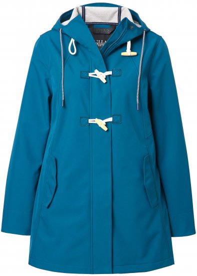 Ulla Popken HYPRAR Water-Repellent Softshell Jacket Teal - Jakne - 