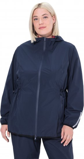 Ulla Popken Lightweight Rain Jacket Navy - Jakne - 