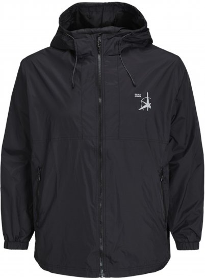 Jack & Jones Filo Light Jacket Softshell Black - Jakne - Moške bunde za Močnejše Postave