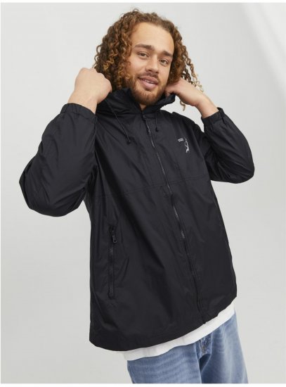 Jack & Jones Filo Light Jacket Softshell Black - Jakne - Moške bunde za Močnejše Postave