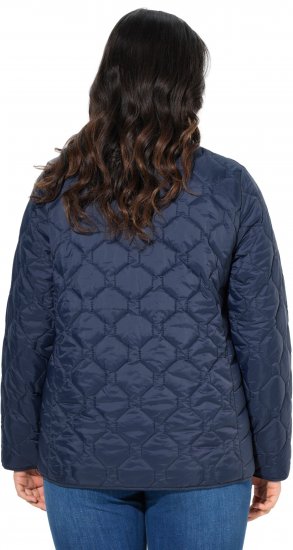 Ulla Popken HYPRAR Lightweight Quilted Water-Repellent Jacket Navy - Jakne - 