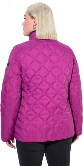 Ulla Popken HYPRAR Lightweight Quilted Water-Repellent Jacket Berry - Jakne - 