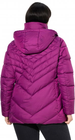 Ulla Popken HYPRAR Water-Repellent Quilted Jacket Berry - Jakne - 