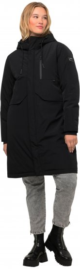 Ulla Popken HYPRAR Triple Function Recycled Fully Lined Coat Black - Jakne - 