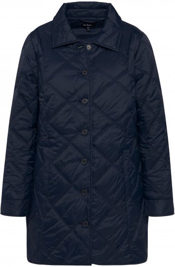 Ulla Popken Quilted Jacket Navy - Jakne - 