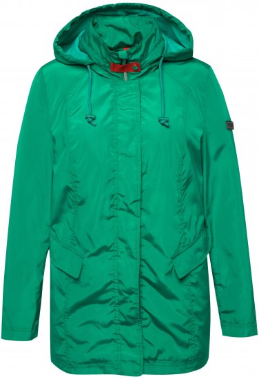 Ulla Popken HYPRAR All Weather Jacket Green Emerald - Jakne - 