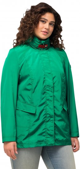Ulla Popken HYPRAR All Weather Jacket Green Emerald - Jakne - 