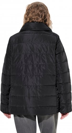 Ulla Popken Quilted Puffer Coat Black - Jakne - 