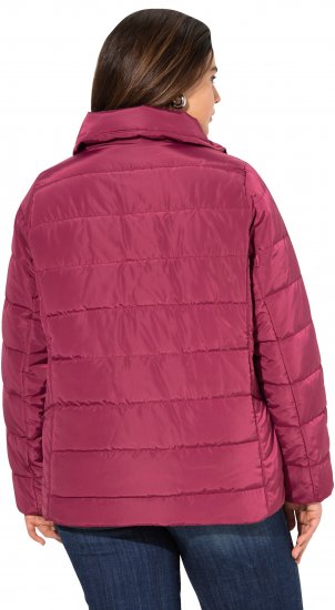 Ulla Popken Quilted Puffer Coat Carmine Red - Jakne - 
