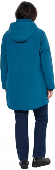 Ulla Popken HYPRAR Long Softshell Jacket Ocean Blue - Jakne - 