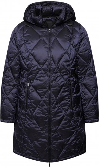 Ulla Popken HYPRAR Diamond Quilted Jacket Night Blue - Jakne - 