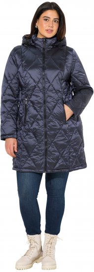Ulla Popken HYPRAR Diamond Quilted Jacket Night Blue - Jakne - 