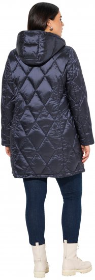 Ulla Popken HYPRAR Diamond Quilted Jacket Night Blue - Jakne - 