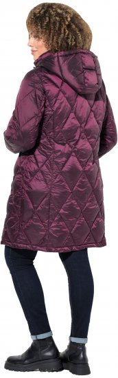 Ulla Popken HYPRAR Diamond Quilted Jacket Carmine Red - Jakne - 